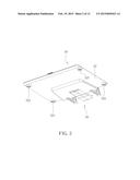 KEYBOARD MODULE CAPABLE OF SUPPORTING A PORTABLE ELECTRONIC DEVICE diagram and image