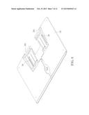 KEYBOARD MODULE CAPABLE OF SUPPORTING A PORTABLE ELECTRONIC DEVICE diagram and image