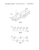 Lighting system with angled LED arrays diagram and image