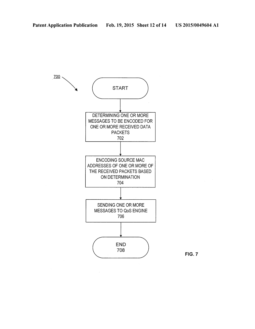 Efficient In-Band Communication of Quality-Of-Service Policies Between     Virtual Classification Devices and Enforcement Devices - diagram, schematic, and image 13