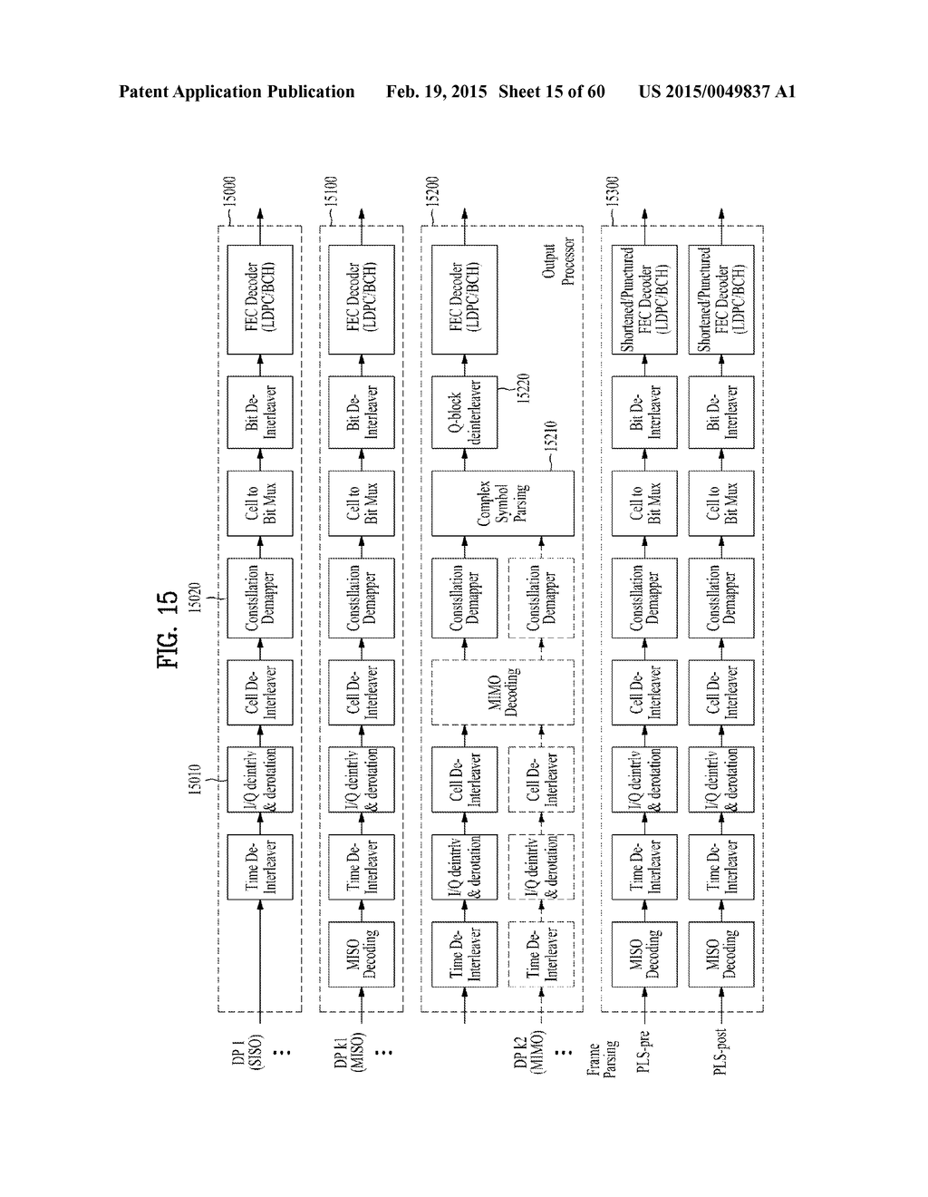 APPARATUS FOR TRANSMITTING BROADCAST SIGNALS, APPARATUS FOR RECEIVING     BROADCAST SIGNALS, METHOD FOR TRANSMITTING BROADCAST SIGNALS AND METHOD     FOR RECEIVING BROADCAST SIGNALS - diagram, schematic, and image 16