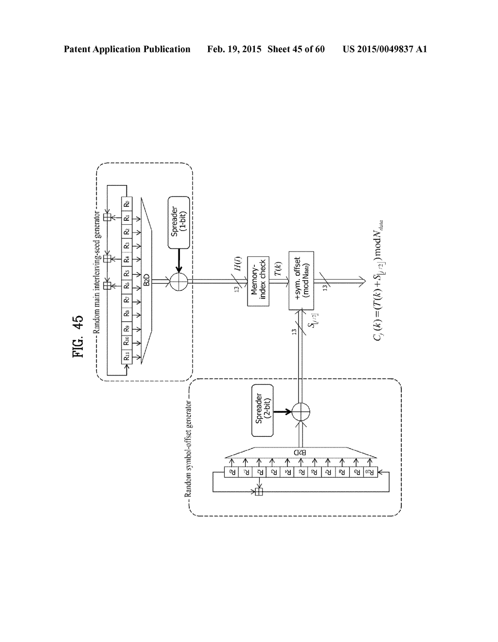 APPARATUS FOR TRANSMITTING BROADCAST SIGNALS, APPARATUS FOR RECEIVING     BROADCAST SIGNALS, METHOD FOR TRANSMITTING BROADCAST SIGNALS AND METHOD     FOR RECEIVING BROADCAST SIGNALS - diagram, schematic, and image 46