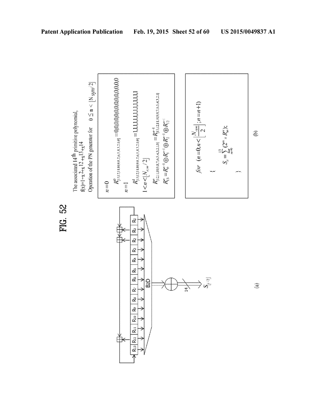 APPARATUS FOR TRANSMITTING BROADCAST SIGNALS, APPARATUS FOR RECEIVING     BROADCAST SIGNALS, METHOD FOR TRANSMITTING BROADCAST SIGNALS AND METHOD     FOR RECEIVING BROADCAST SIGNALS - diagram, schematic, and image 53