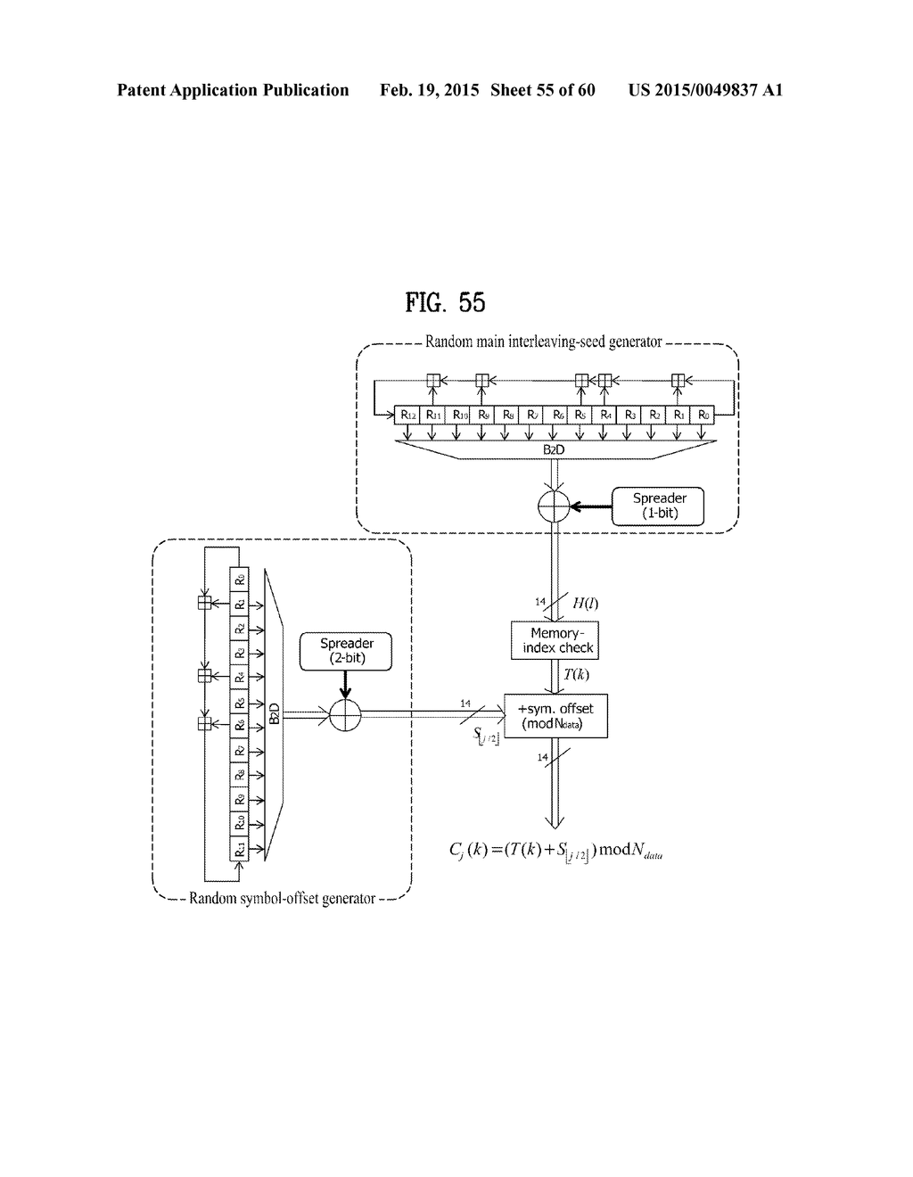 APPARATUS FOR TRANSMITTING BROADCAST SIGNALS, APPARATUS FOR RECEIVING     BROADCAST SIGNALS, METHOD FOR TRANSMITTING BROADCAST SIGNALS AND METHOD     FOR RECEIVING BROADCAST SIGNALS - diagram, schematic, and image 56