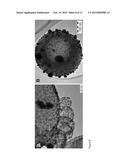 HIGHLY SINTER-STABLE METAL NANOPARTICLES SUPPORTED ON MESOPOROUS GRAPHITIC     PARTICLES AND THEIR USE diagram and image