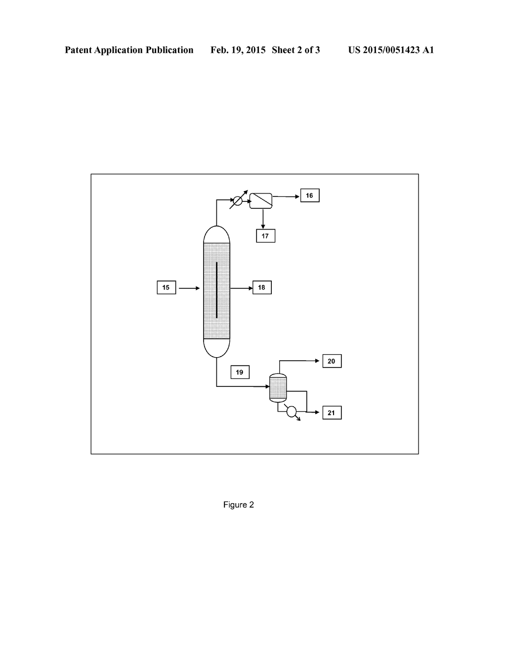 PROCESS FOR THE RECOVERY OF ACETIC ACID - diagram, schematic, and image 03