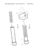 ENDOSCOPIC MESH DELIVERY SYSTEM WITH INTEGRAL MESH STABILIZER AND VAGINAL     PROBE diagram and image