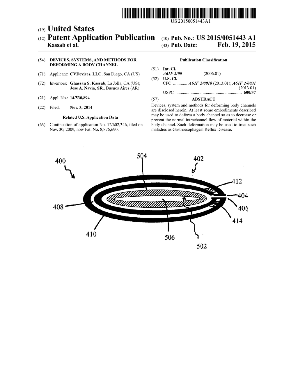 DEVICES, SYSTEMS, AND METHODS FOR DEFORMING A BODY CHANNEL - diagram, schematic, and image 01