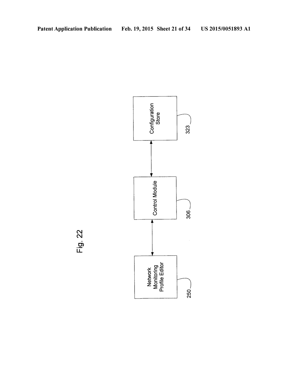 SYSTEMS AND METHODS FOR NETWORK MONITORING AND ANALYSIS OF A SIMULATED     NETWORK - diagram, schematic, and image 22