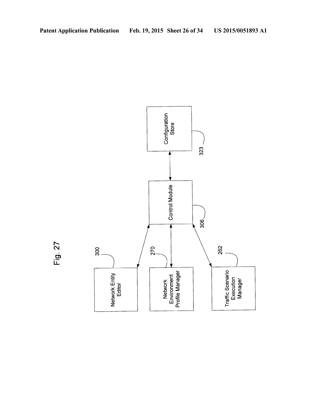 SYSTEMS AND METHODS FOR NETWORK MONITORING AND ANALYSIS OF A SIMULATED     NETWORK - diagram, schematic, and image 27