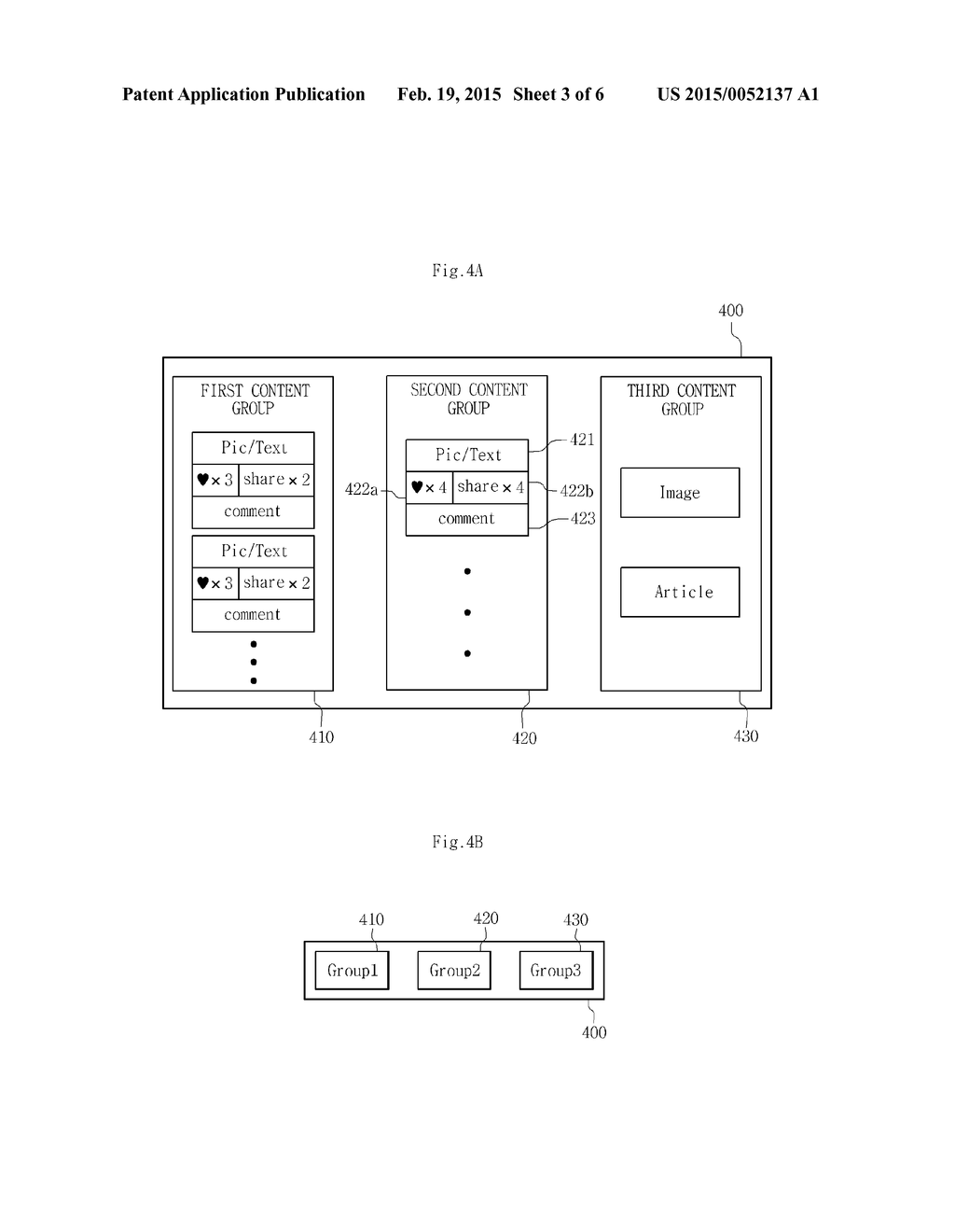 APPARATUS FOR COLLECTING CONTENTS USING SOCIAL RELATION CHARACTER AND     METHOD THEREOF - diagram, schematic, and image 04