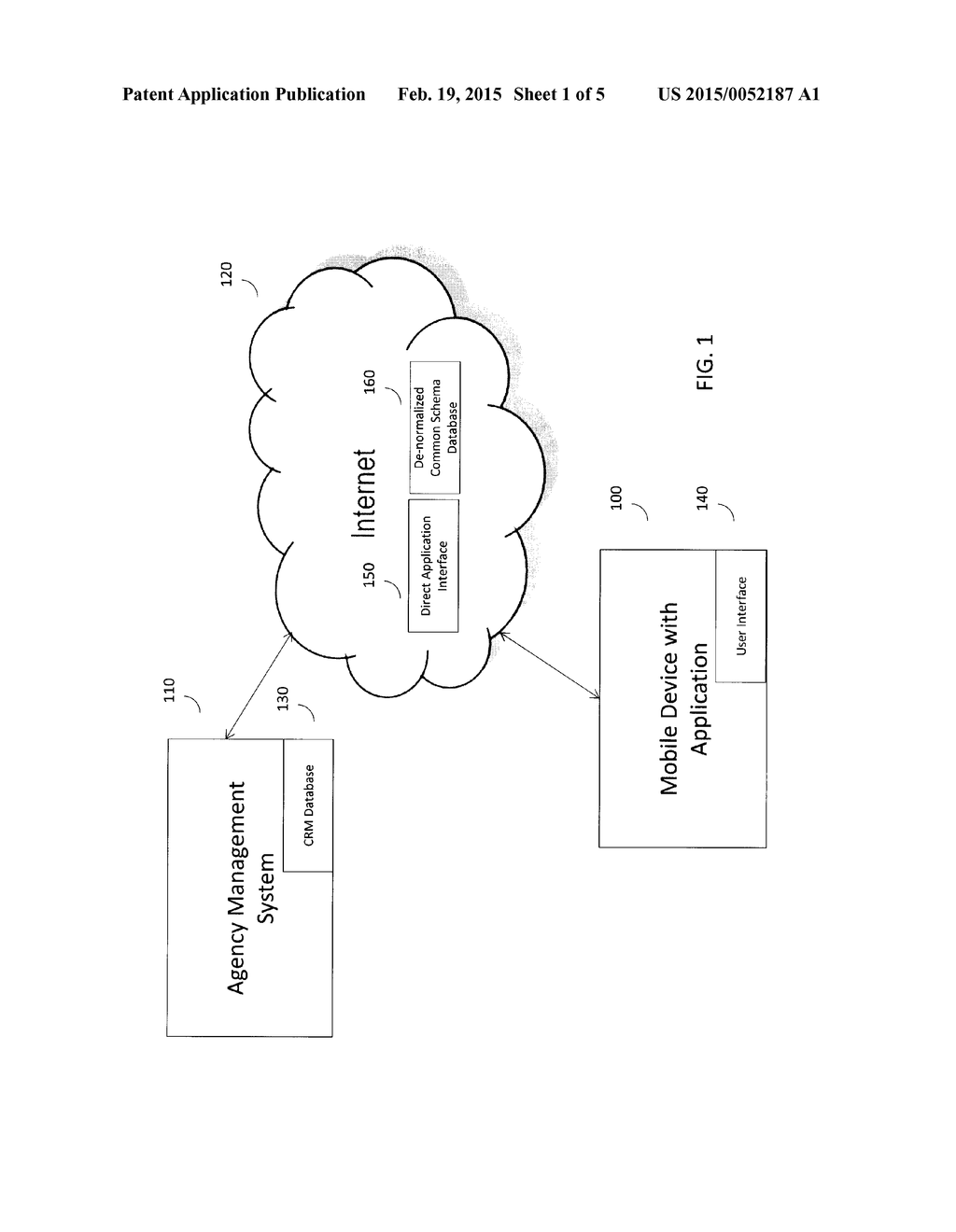 SYSTEMS AND METHODS FOR ACCESSING VIA A MOBILE COMPUTING DEVICE IN     REAL-TIME OR SUBSTANTIALLY REAL-TIME, CLIENT RELATIONSHIP MANAGEMENT     INFORMATION - diagram, schematic, and image 02