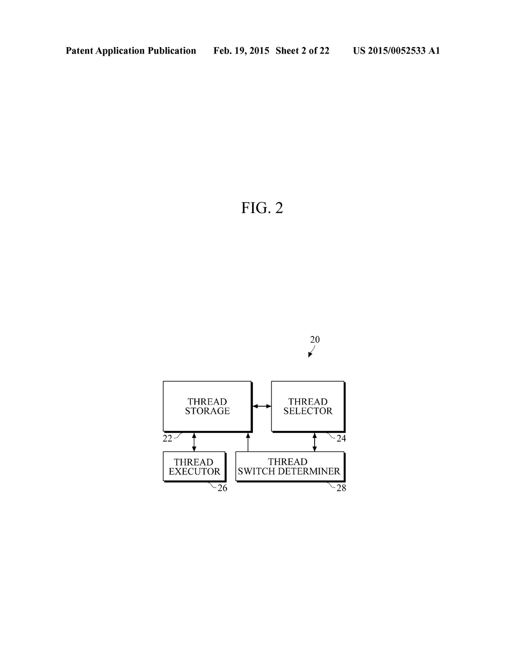 MULTIPLE THREADS EXECUTION PROCESSOR AND OPERATING METHOD THEREOF - diagram, schematic, and image 03