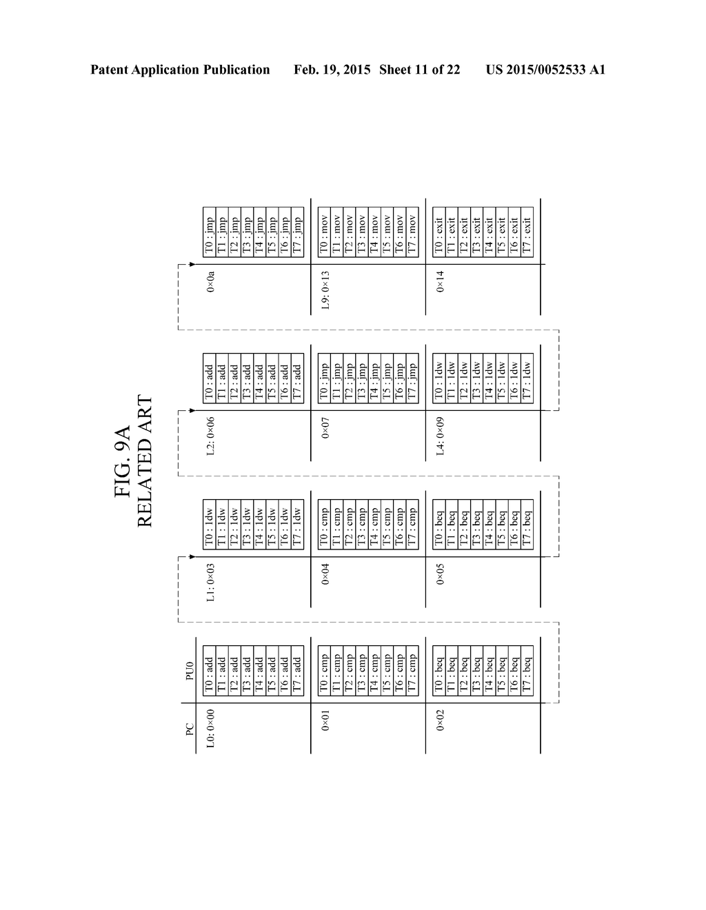 MULTIPLE THREADS EXECUTION PROCESSOR AND OPERATING METHOD THEREOF - diagram, schematic, and image 12