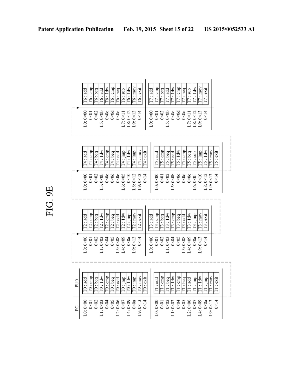 MULTIPLE THREADS EXECUTION PROCESSOR AND OPERATING METHOD THEREOF - diagram, schematic, and image 16