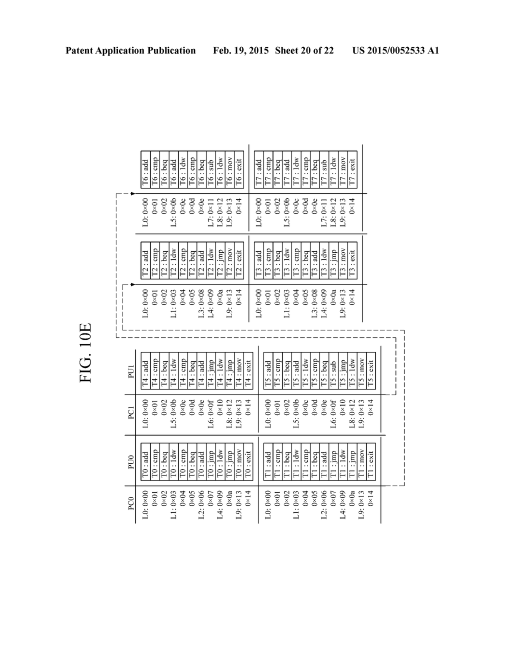 MULTIPLE THREADS EXECUTION PROCESSOR AND OPERATING METHOD THEREOF - diagram, schematic, and image 21