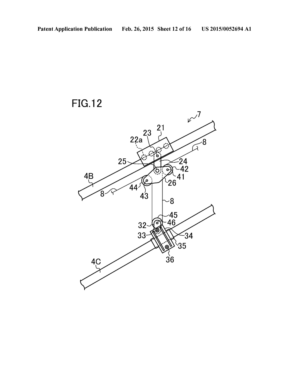 METHOD FOR REPLACING SLOPED CABLES, AND TEMPORARY HANGER FOR REPLACING     SLOPED CABLES - diagram, schematic, and image 13