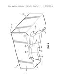 Inside Corner Gutter Piece diagram and image