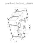 Inside Corner Gutter Piece diagram and image