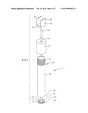 ADJUSTABLE PEDESTAL FOR PARTITION diagram and image