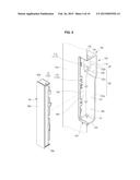 REFRIGERATOR WITH REMOVABLE DISPLAY diagram and image