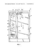 COMBINED REFRIGERATOR/FREEZER APPLIANCES WITH DAMPERS HAVING ICE     PREVENTION TREATMENTS diagram and image