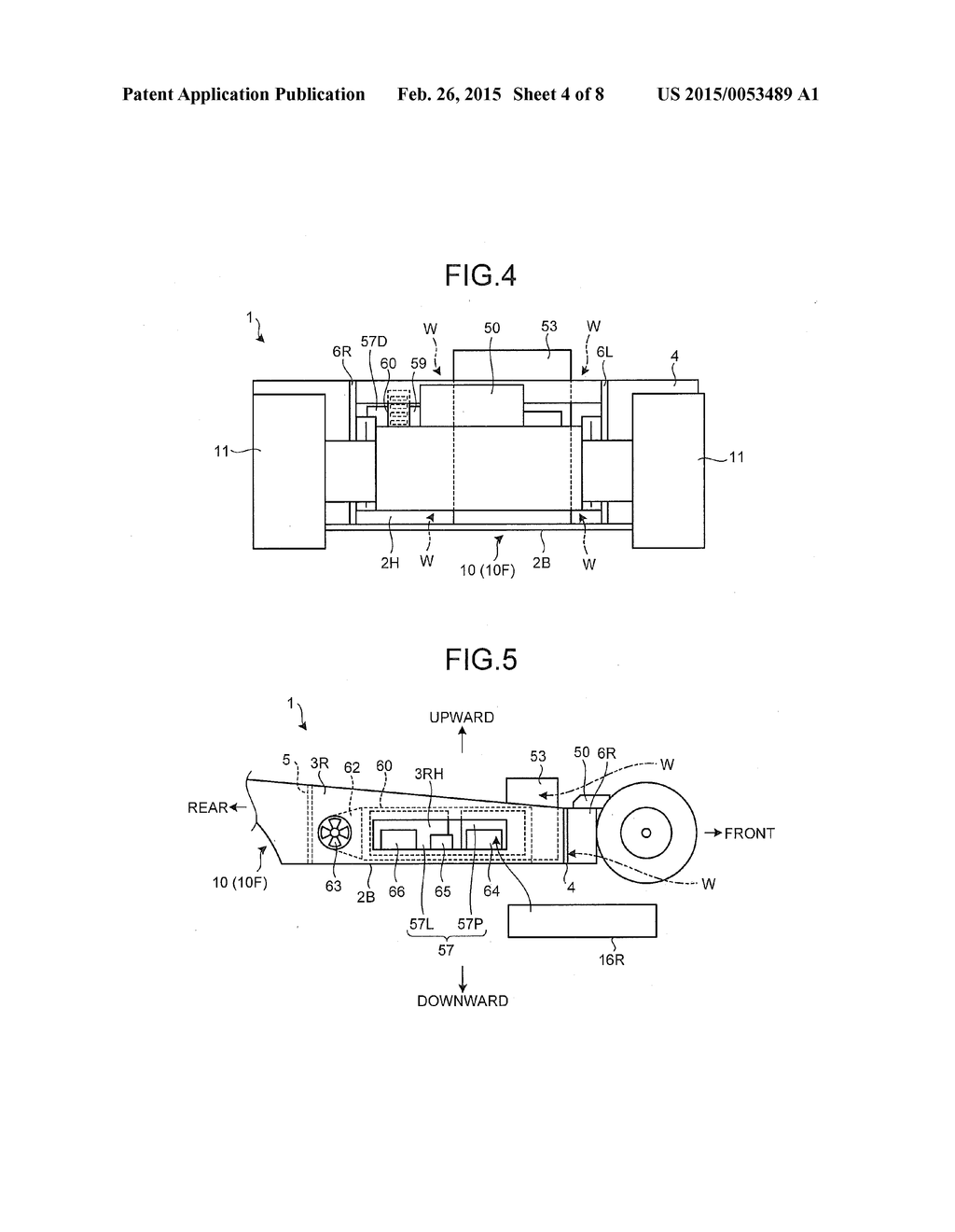 BATTERY POWERED WORK MACHINE, AND BATTERY POWERED FORKLIFT - diagram, schematic, and image 05