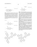 ORGANIC ELECTRIC LIGHT EMITTING ELEMENT, MATERIAL FOR SAID ELEMENT, AND     LIGHT EMITTING DEVICE, DISPLAY DEVICE, AND ILLUMINATION DEVICE EMPLOYING     SAID ELEMENT diagram and image