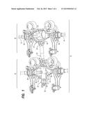 CONVERTIBLE TANDEM AXLE ARRANGEMENT AND METHOD FOR CONVERTING A TANDEM     AXLE ARRANGEMENT TO EITHER OF A SINGLE DRIVE OR A DUAL DRIVE TANDEM AXLE     ARRANGEMENT diagram and image