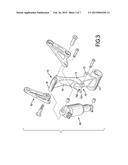 ONE-PIECE CONNECTOR FOR A SHOCK-ABSORBING FRAME OF A BICYCLE diagram and image