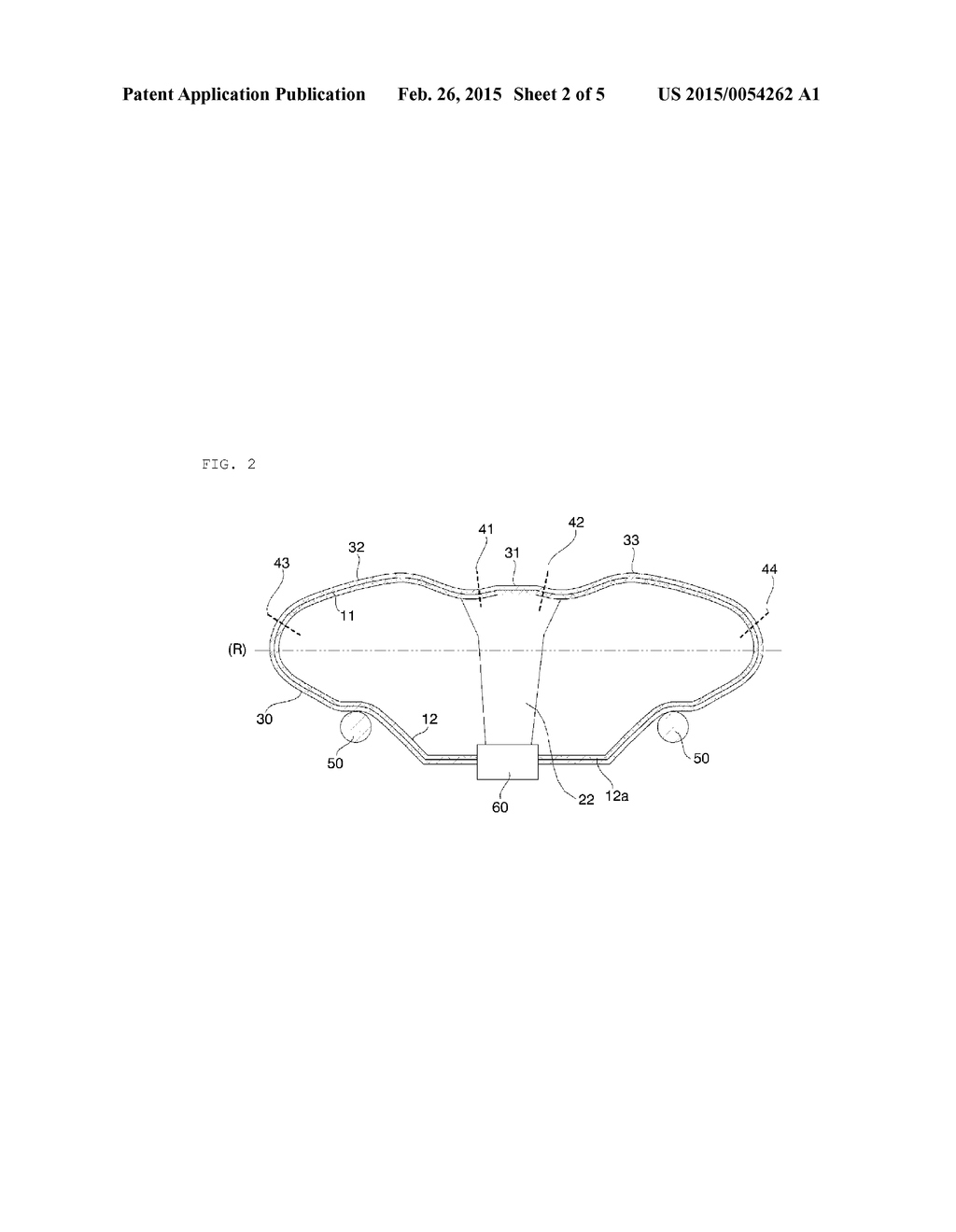 AIRBAG DEVICE FOR VEHICLE - diagram, schematic, and image 03