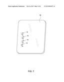 Adhesive backed Finger Holds and Purlicue Stop for fitment to Handheld     Devices diagram and image