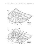 HOOD INNER DESIGN FOR PEDESTRIAN PROTECTION diagram and image