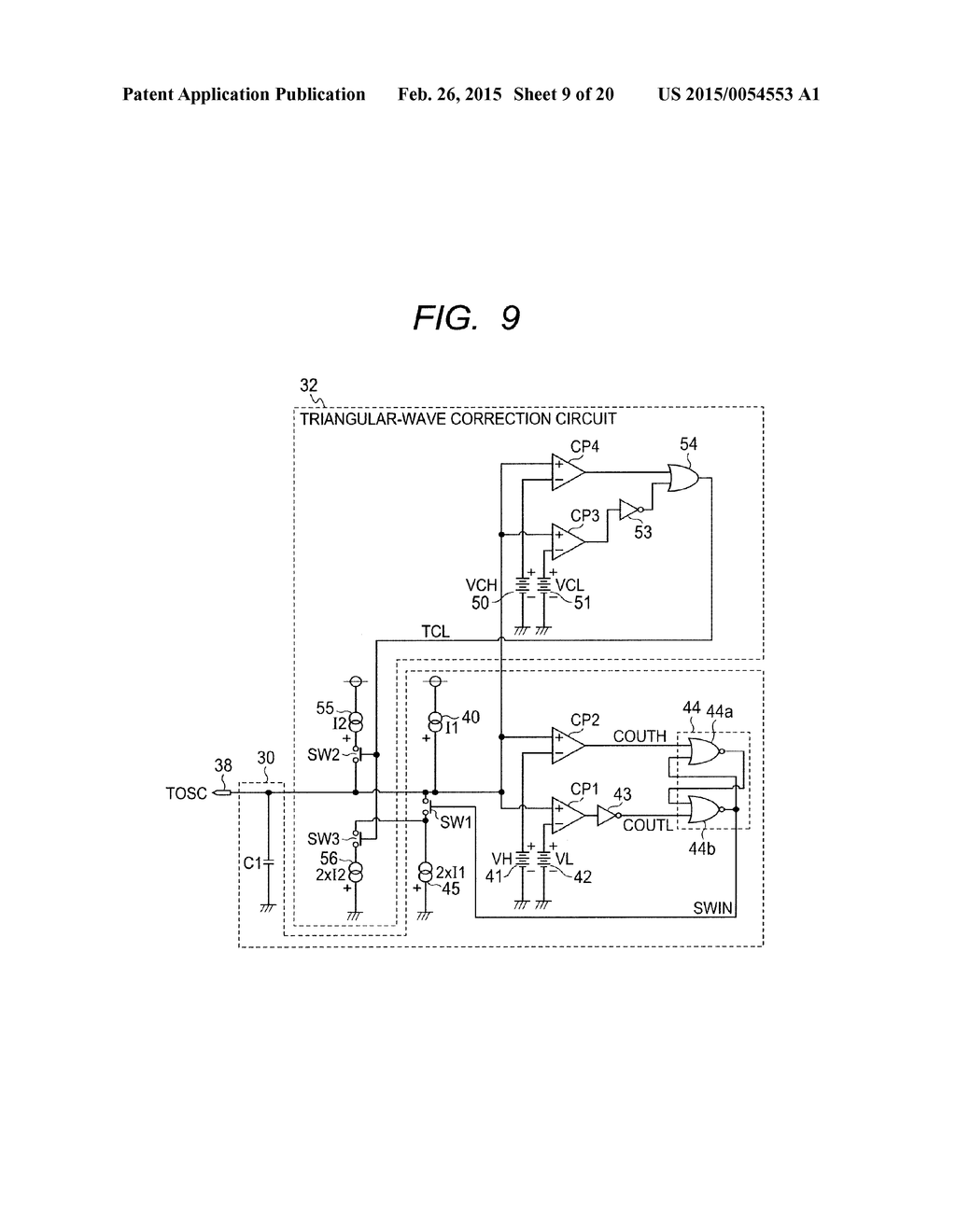 PULSE WIDTH MODULATION CIRCUIT AND VOLTAGE-FEEDBACK CLASS-D AMPLIFIER     CIRCUIT - diagram, schematic, and image 10