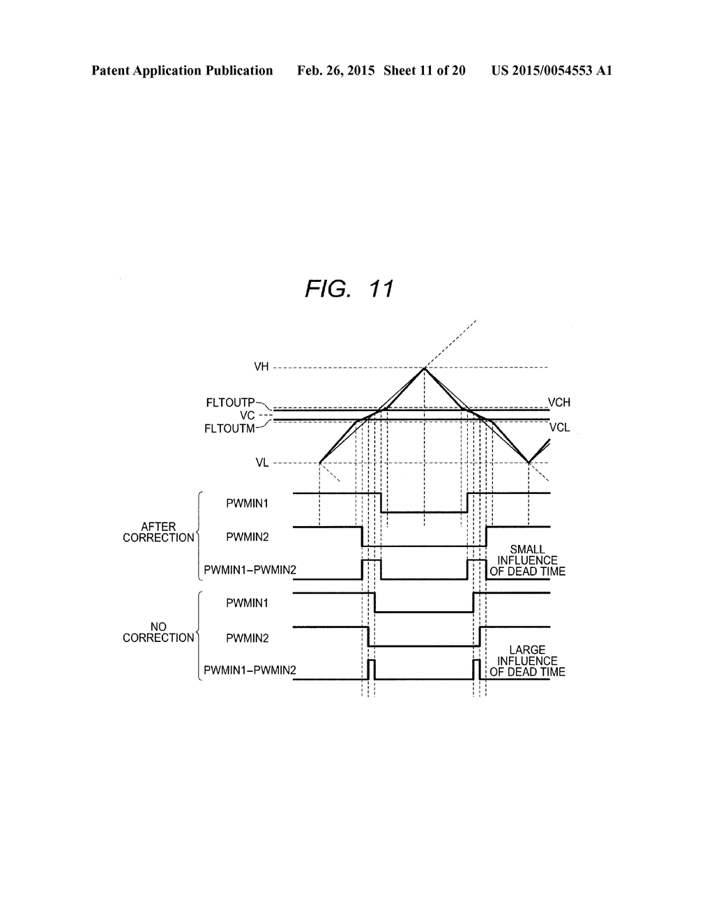 PULSE WIDTH MODULATION CIRCUIT AND VOLTAGE-FEEDBACK CLASS-D AMPLIFIER     CIRCUIT - diagram, schematic, and image 12