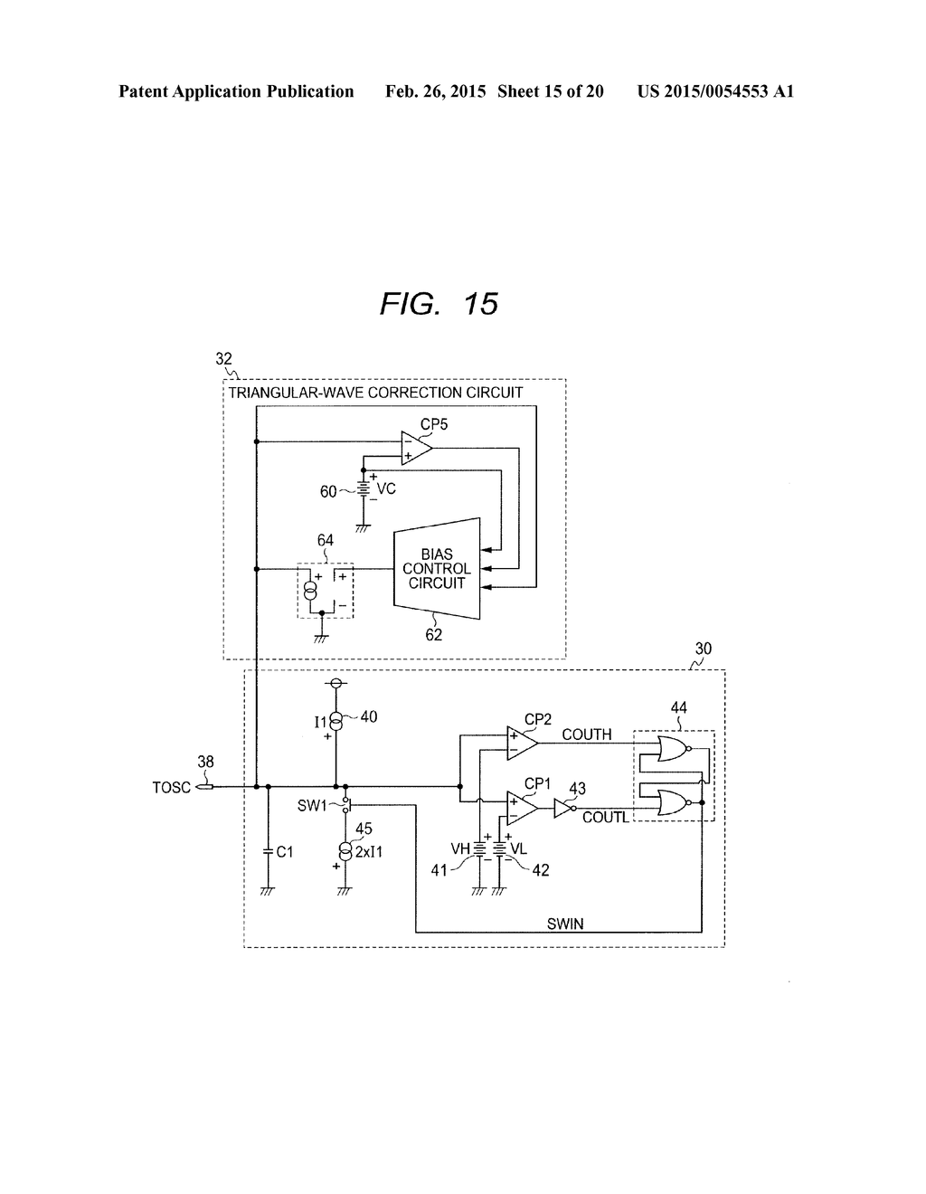 PULSE WIDTH MODULATION CIRCUIT AND VOLTAGE-FEEDBACK CLASS-D AMPLIFIER     CIRCUIT - diagram, schematic, and image 16