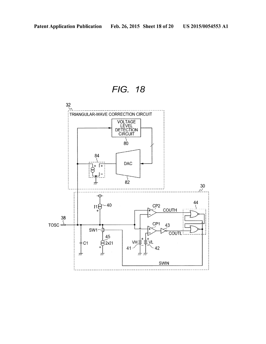 PULSE WIDTH MODULATION CIRCUIT AND VOLTAGE-FEEDBACK CLASS-D AMPLIFIER     CIRCUIT - diagram, schematic, and image 19