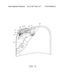 SWITCH AND FOLDING STRUCTURE THEREOF, AND ELECTRONIC DEVICE USING THE     SWITCH diagram and image