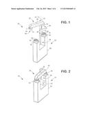 SPLIT CORE TRANSFORMER WITH SELF-ALIGNING CORES diagram and image