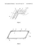 TOUCH PANEL SUPPORT STRUCTURE diagram and image