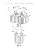 LED-BASED ILLUMINATION MODULE WITH PREFERENTIALLY ILLUMINATED COLOR     CONVERTING SURFACES diagram and image