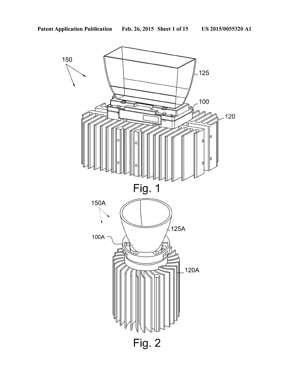 LED-BASED ILLUMINATION MODULE WITH PREFERENTIALLY ILLUMINATED COLOR     CONVERTING SURFACES - diagram, schematic, and image 02