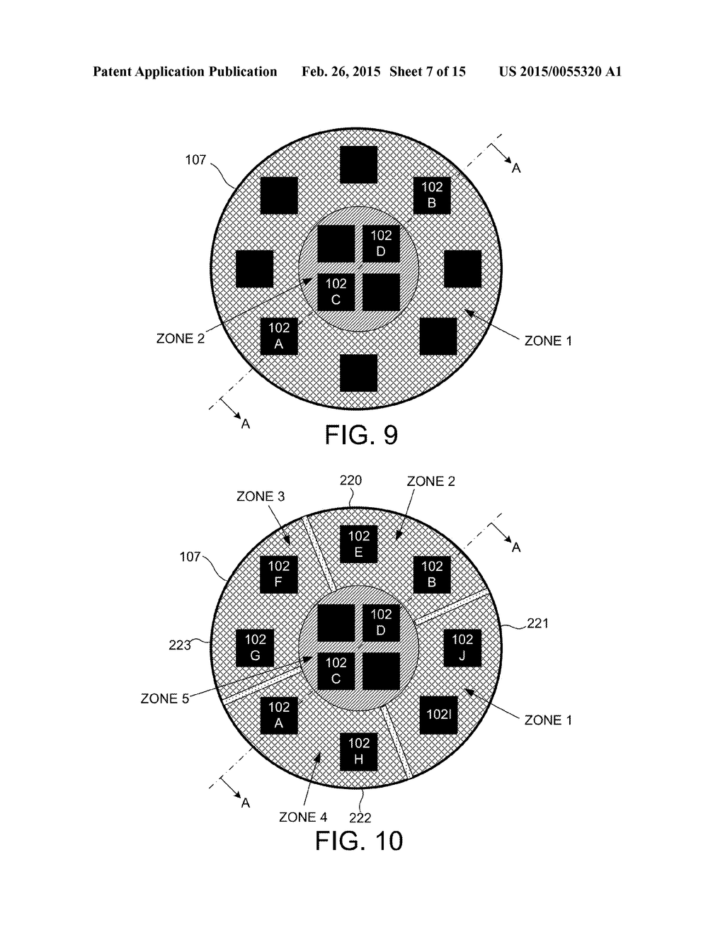 LED-BASED ILLUMINATION MODULE WITH PREFERENTIALLY ILLUMINATED COLOR     CONVERTING SURFACES - diagram, schematic, and image 08