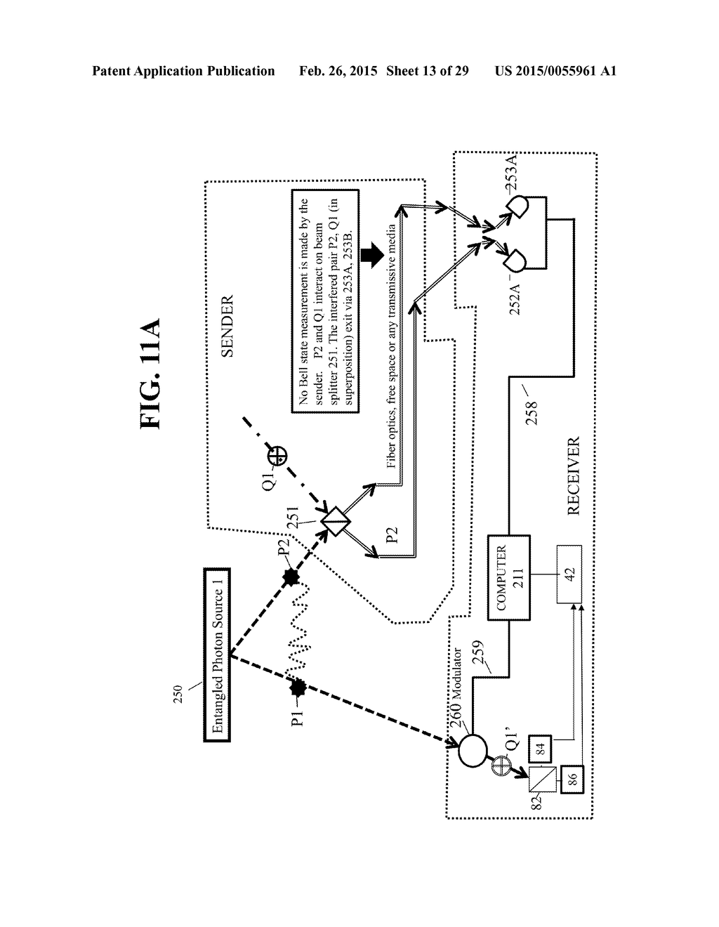 SYSTEM AND METHOD FOR QUANTUM BASED INFORMATION TRANSFER - diagram, schematic, and image 14