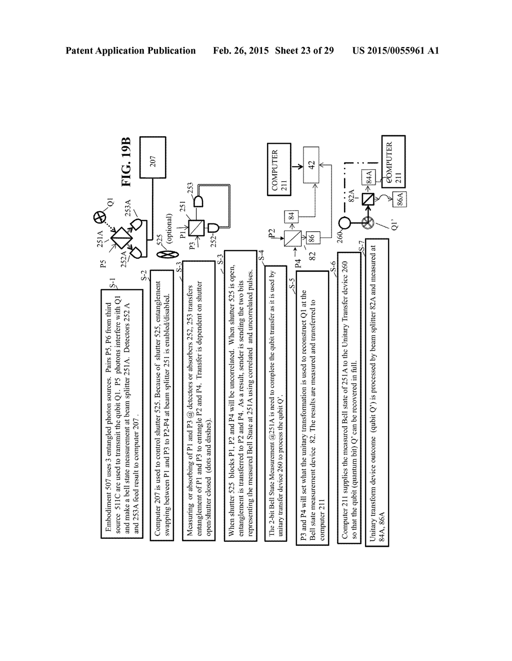 SYSTEM AND METHOD FOR QUANTUM BASED INFORMATION TRANSFER - diagram, schematic, and image 24