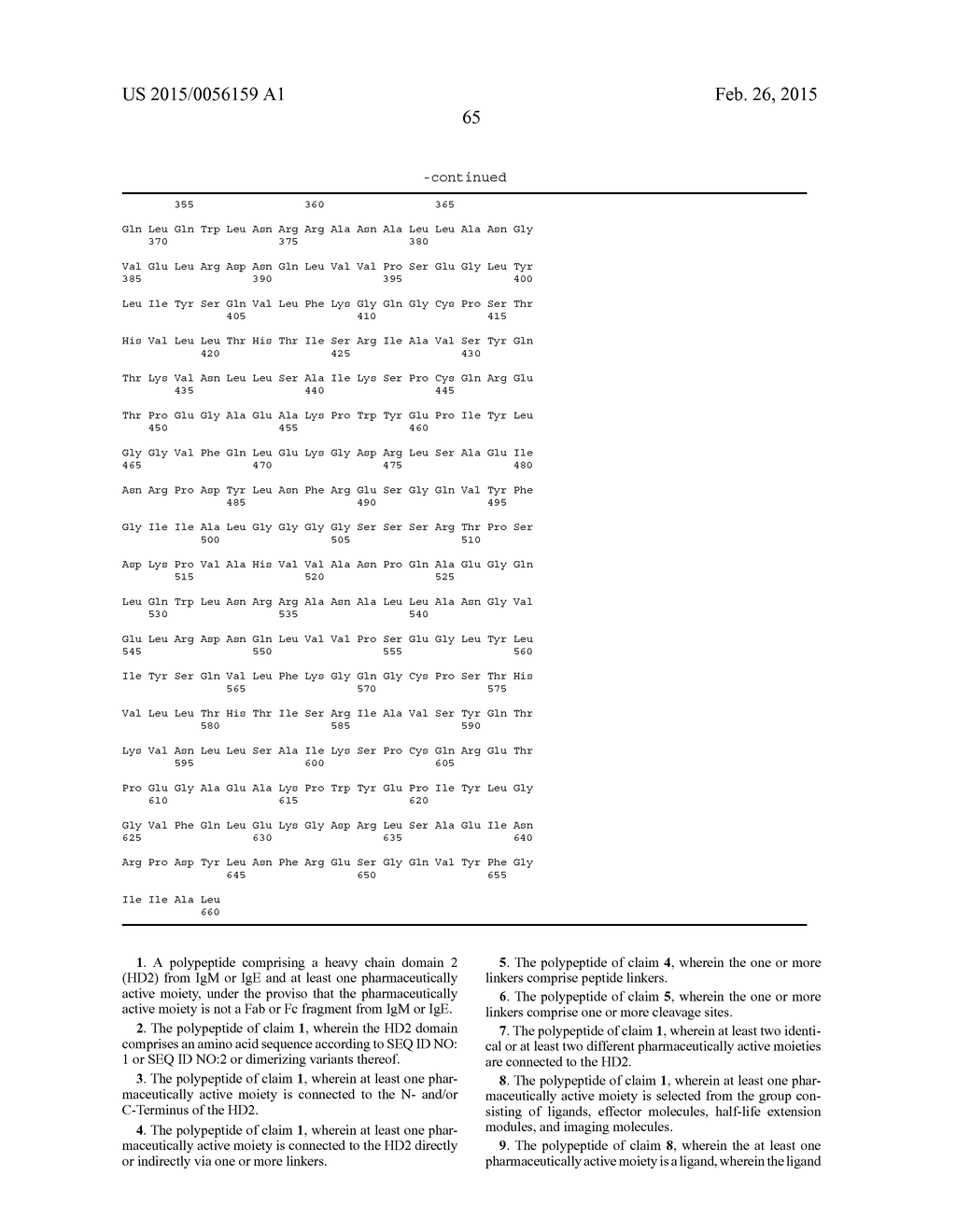 The IgM and IgE Heavy Chain Domain 2 as Covalently Linked Homodimerization     Modules for the Generation of Fusion Proteins with Dual Specificity - diagram, schematic, and image 113