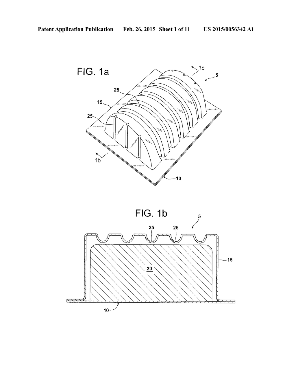 Package With Ridged Dome And Methods Of Making And Using The Same - diagram, schematic, and image 02