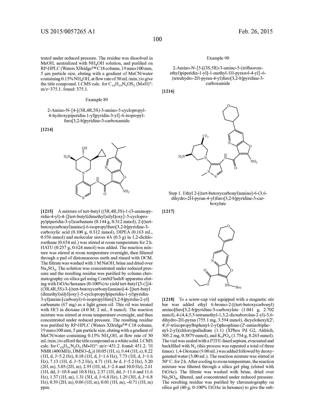 FURO- AND THIENO-PYRIDINE CARBOXAMIDE COMPOUNDS USEFUL AS PIM KINASE     INHIBITORS - diagram, schematic, and image 101