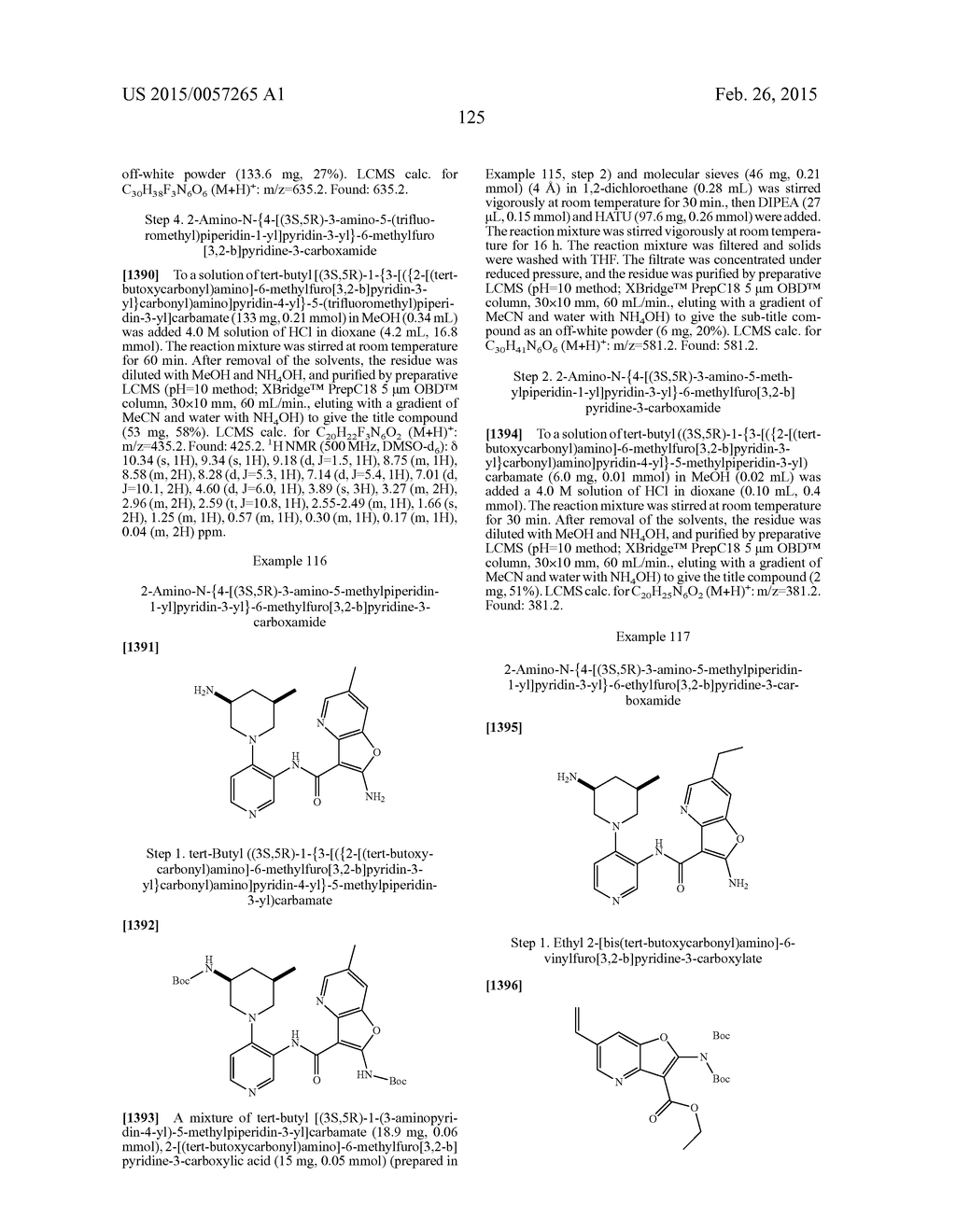 FURO- AND THIENO-PYRIDINE CARBOXAMIDE COMPOUNDS USEFUL AS PIM KINASE     INHIBITORS - diagram, schematic, and image 126