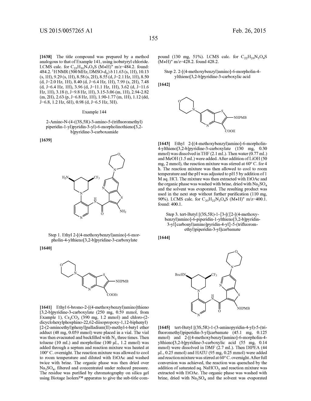 FURO- AND THIENO-PYRIDINE CARBOXAMIDE COMPOUNDS USEFUL AS PIM KINASE     INHIBITORS - diagram, schematic, and image 156